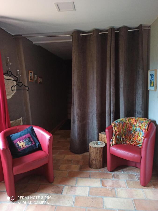 Les Granges De Cassard Bed and Breakfast Anglars Exteriör bild
